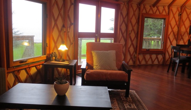 Oceanfront Yurt Vancouver Island