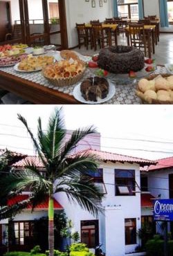 Oceano Pousada - Buffet de café da manhã e serviço de quarto diário