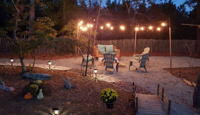 Off the Beaten Cart Path. Great house with big backyard.