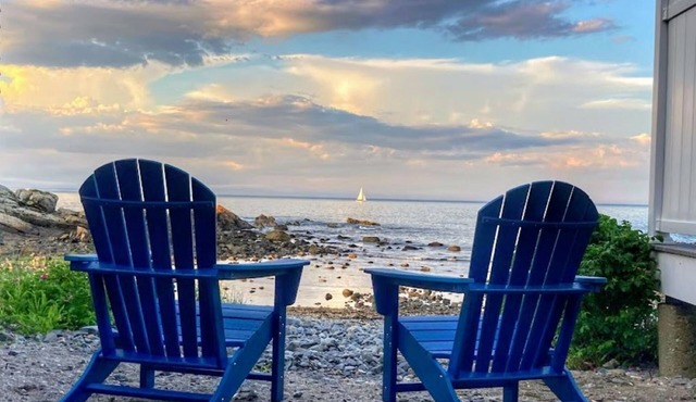 Ogunquit’s only Oceanfront Cottage on Private Ocean Beach – Perkins Cove, Maine