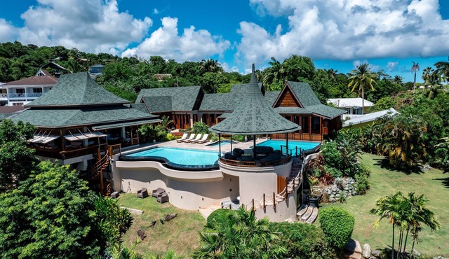 Ohana Villa, a Luxury Balinese Ocean Front Retreat, Ohana Villa, Tobago, WI