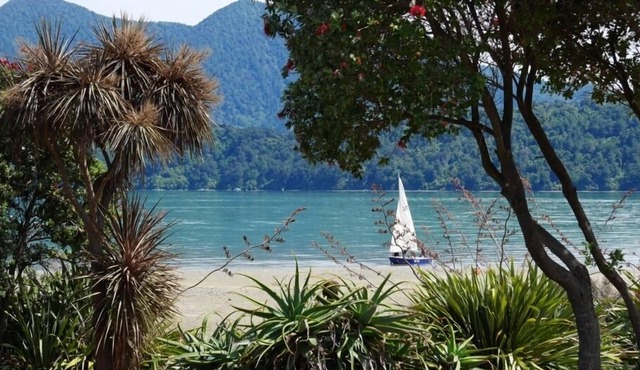 Ohingaroa Bay cabin.