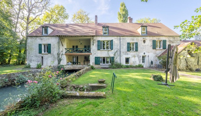 Old mill with river - a haven of peace in the heart of nature