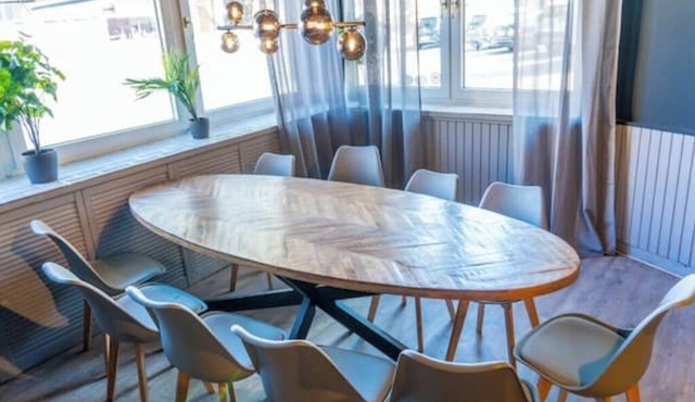 Old pub in a new design for up to 12 people