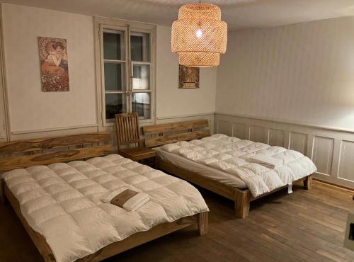 Old Rustic Simple Swiss Flat 60m2 Authentic Center Burgdorf Parking Small Bath
