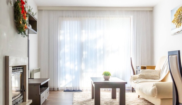 Oldinn Large Flat with Terrace just minutes from the Slopes and the City.