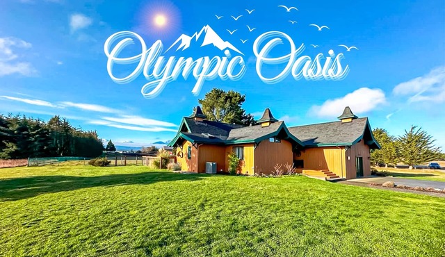 Olympic Oasis Tranquil Retreat Near Dungeness Wildlife Refuge Hot Tub
