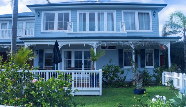 On the absolute waterfront of Kororareka Russell with magnificent views