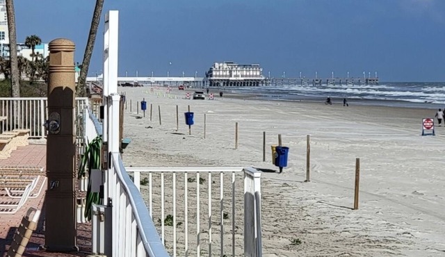 On the beach