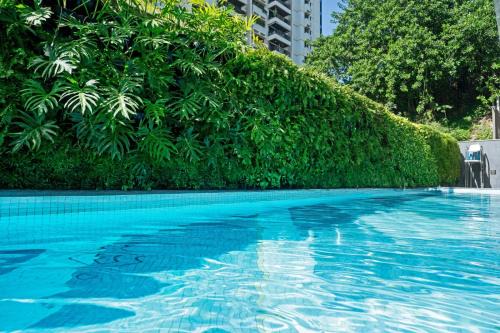 On the sea Arpoador Beach apartment Ipanema, Copacabana with heated pool and gym
