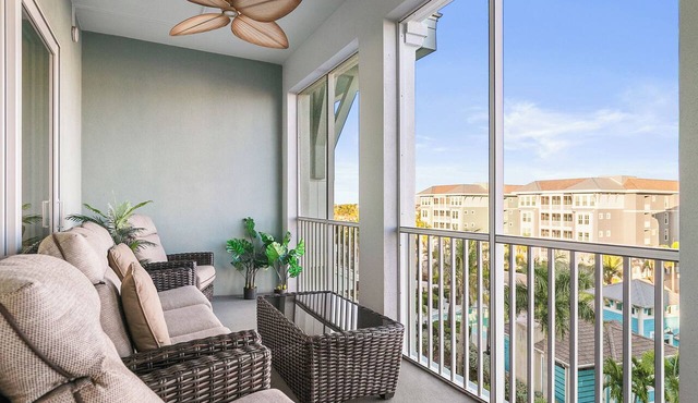 One Particular Harbour 388-401 · Top Floor · Pool Lanai