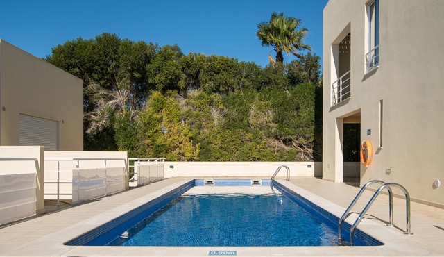 Only two steps from your front door to the pool