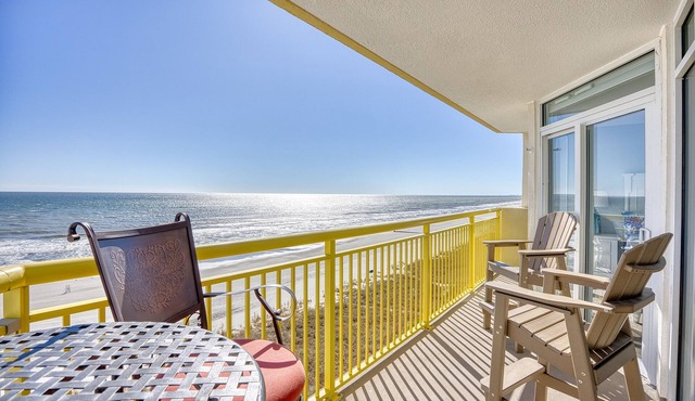Open in Aug at BayWatch Resort,Direct PANORAMIC Ocean Front Updated Condo Views