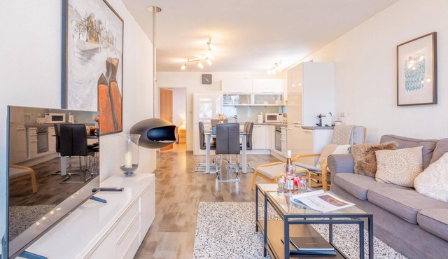 Opposite the ski slope with great views