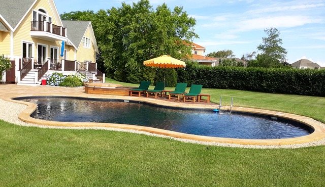Orient Point Vacation Home Saltwater Pool and Five Bedrooms Book Summer Now