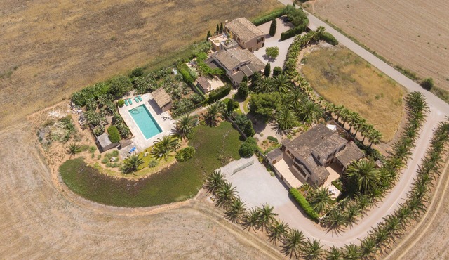 Original, original Mallorcan stone finca in the south of Mallorca