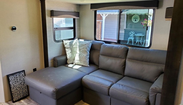 Our Camper is perfect for a weekend away.