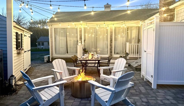 Outdoor Cape Cod Oasis just 5 minutes to S Village Beach!