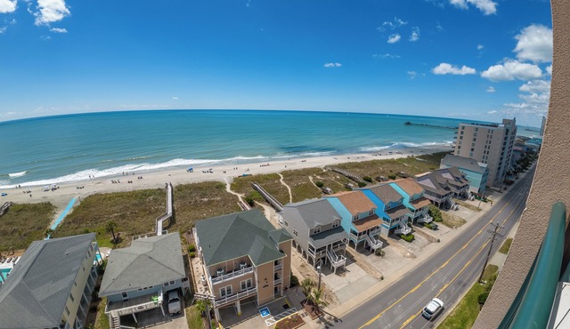 Oxean Views! Experience the beauty of North Myrtle Beach just steps away.