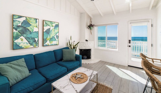 Pacific Villa #1 | Relaxing Oceanfront Patio Views