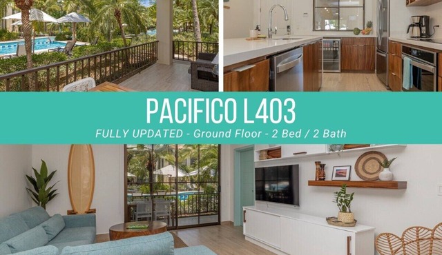 Pacifico L403 Renovated - Main Floor 2 Bed/2 Bath
