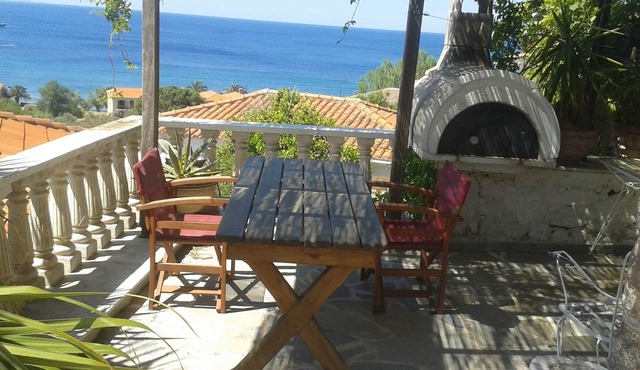 Palm Tree Apartment Central Molivos apartment with panoramic views