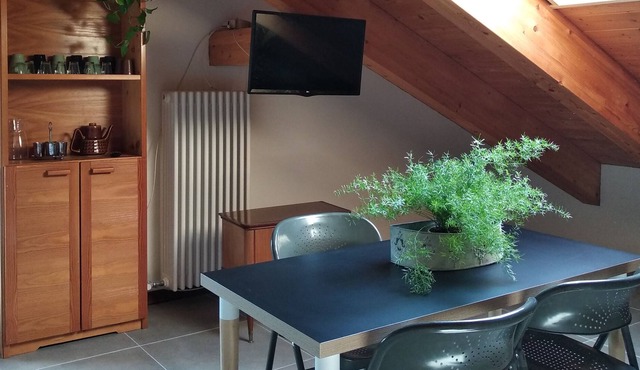 Panorama attic room to visit the Aosta Valley cir 0044