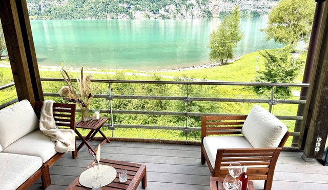 Panorama Lakefront 2 bedroom penthouse - @ Flumserberg Skilift