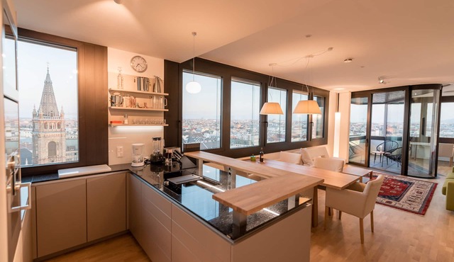 Panorama suites with a view over Vienna