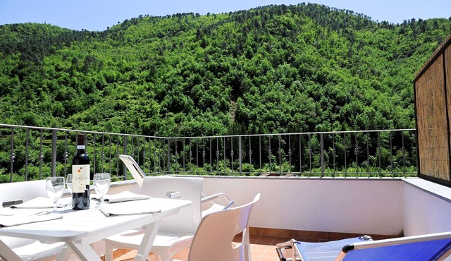 Panoramic 2 Bedrooms Apartment In The Old Part Of Pigna With Balcony And Terrace