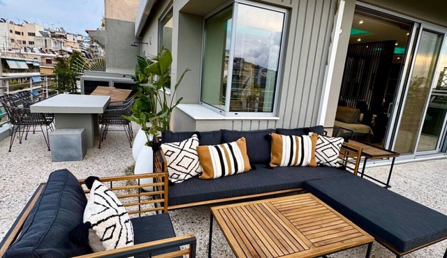 Panoramic Acropolis View Retreat | Spacious Apartment on the Edge of Koukaki & Neos Kosmos