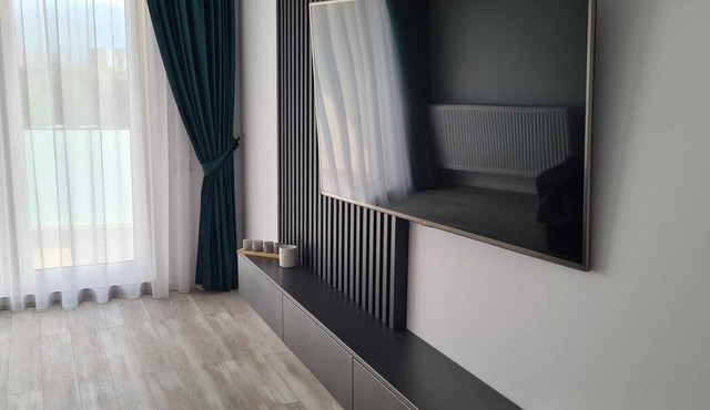 Panoramic Apartment w. private parking