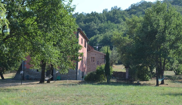 Panoramic farmhouse surrounded by the green of Tuscany La Piazzetta piano terra