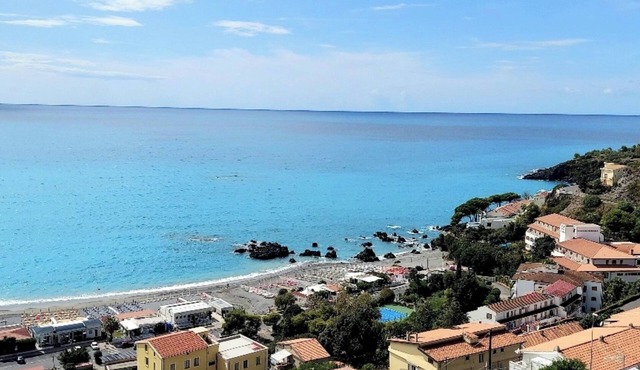Panoramic ocean and mountain views townhouse Scalea, Calabria- sleeps 7 .