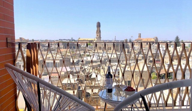 Panoramic penthouse historic centre