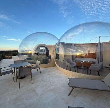 Panoramic Suites Burbuja junto al Puy du Fou y Toledo