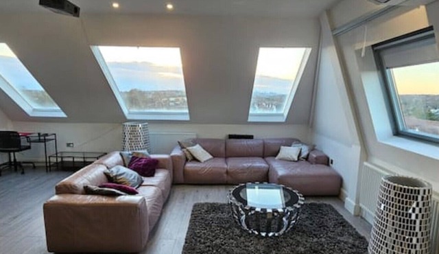 Panoramic View flat in central location
