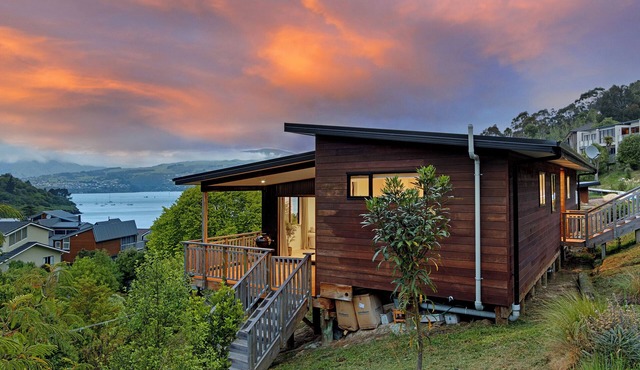 Panoramic Views from Spacious New Beach House in Christchurch's Cass Bay
