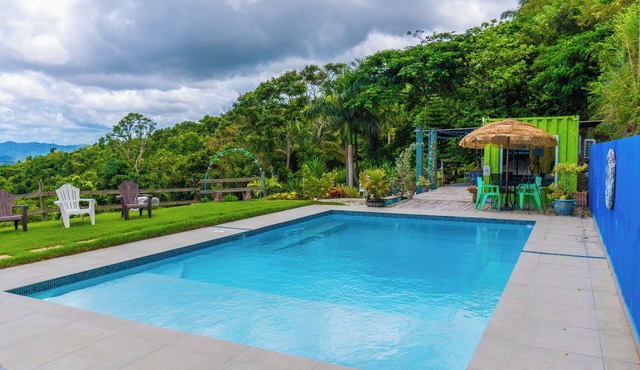 Panoramic Views, Pool, A/C and Spectacular Rooftop in Gurabo