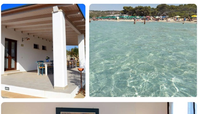 Panoramic villa on the bay in the typical Salento area
