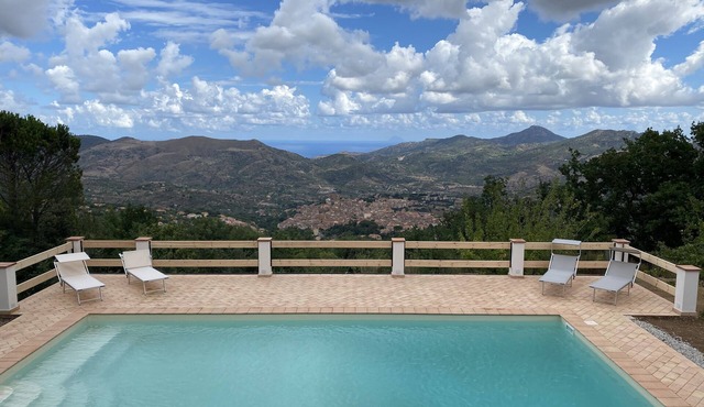 Panoramic Villa Valù with private pool and breathtaking view