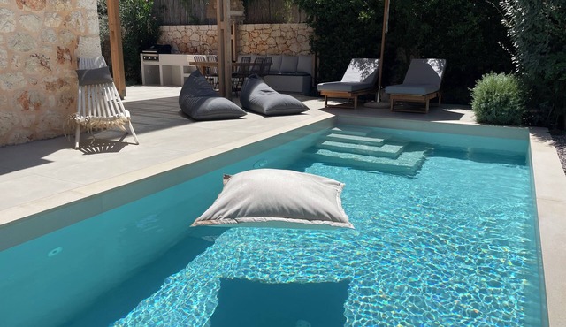PAPADRIA VILLAS MODERN LUXURY VILLAS private swimming pool near KATHISMA BEACH