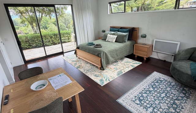 Paradise Found at Studio 65. Modern, quiet, studio apartment with lake views