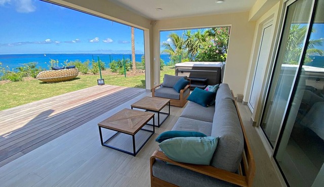 Paradise View – Jacuzzi – Sunset – Access to Happy Baie Beach & Friar's Bay