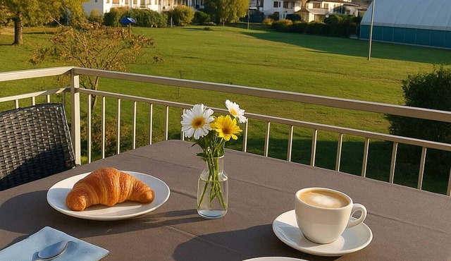 Park view apartment, 3 rooms, private parking, kids free.