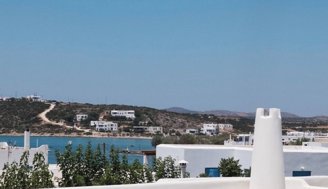 Paros amazing views steps from the sea