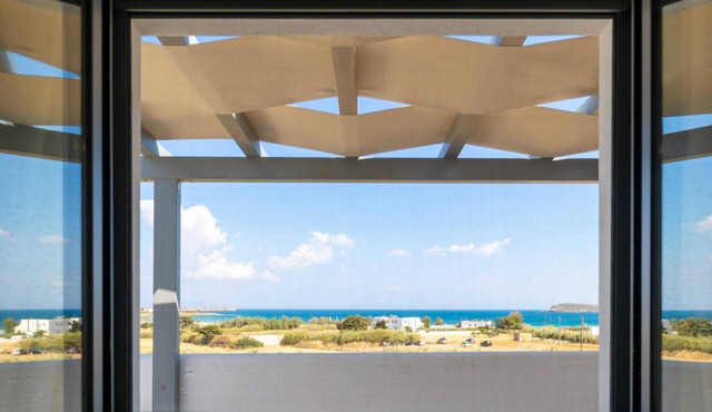 Paros Beach Studio Casa Costa Oro, 300m from Golden Beach (1BR 1BA)