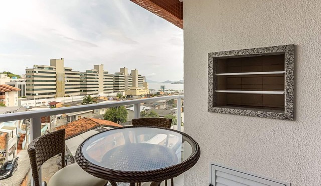Partial SEA VIEW | Barbecue Grill on Balcony #CA09