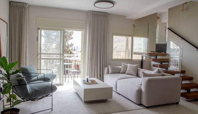 Pastoral Old Katamon Penthouse
