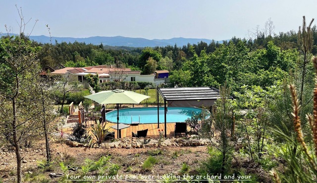 Peace and Tranquility 1 Bedroom Apartment With Large own Private Pool fab Views